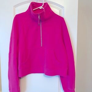 Lululemon Scuba Oversized Half Zip Funnel Neck Size M/L